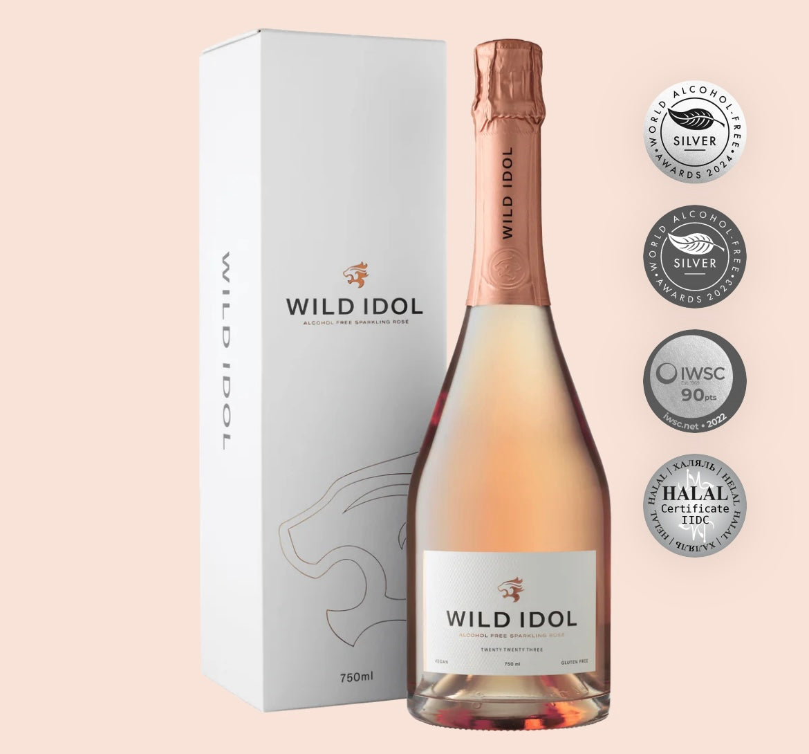 WILD IDOL NON-ALCOHOLIC SPARKLING ROSÉ 750ml