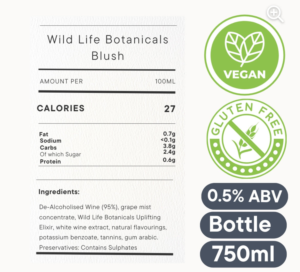 Wild Life Botanicals Blush 75cl